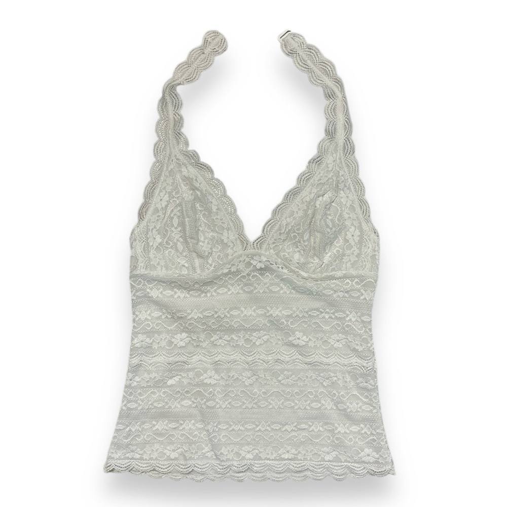 COSABELLA Ivory Lace Halter Camisole - Picture 7 of 8